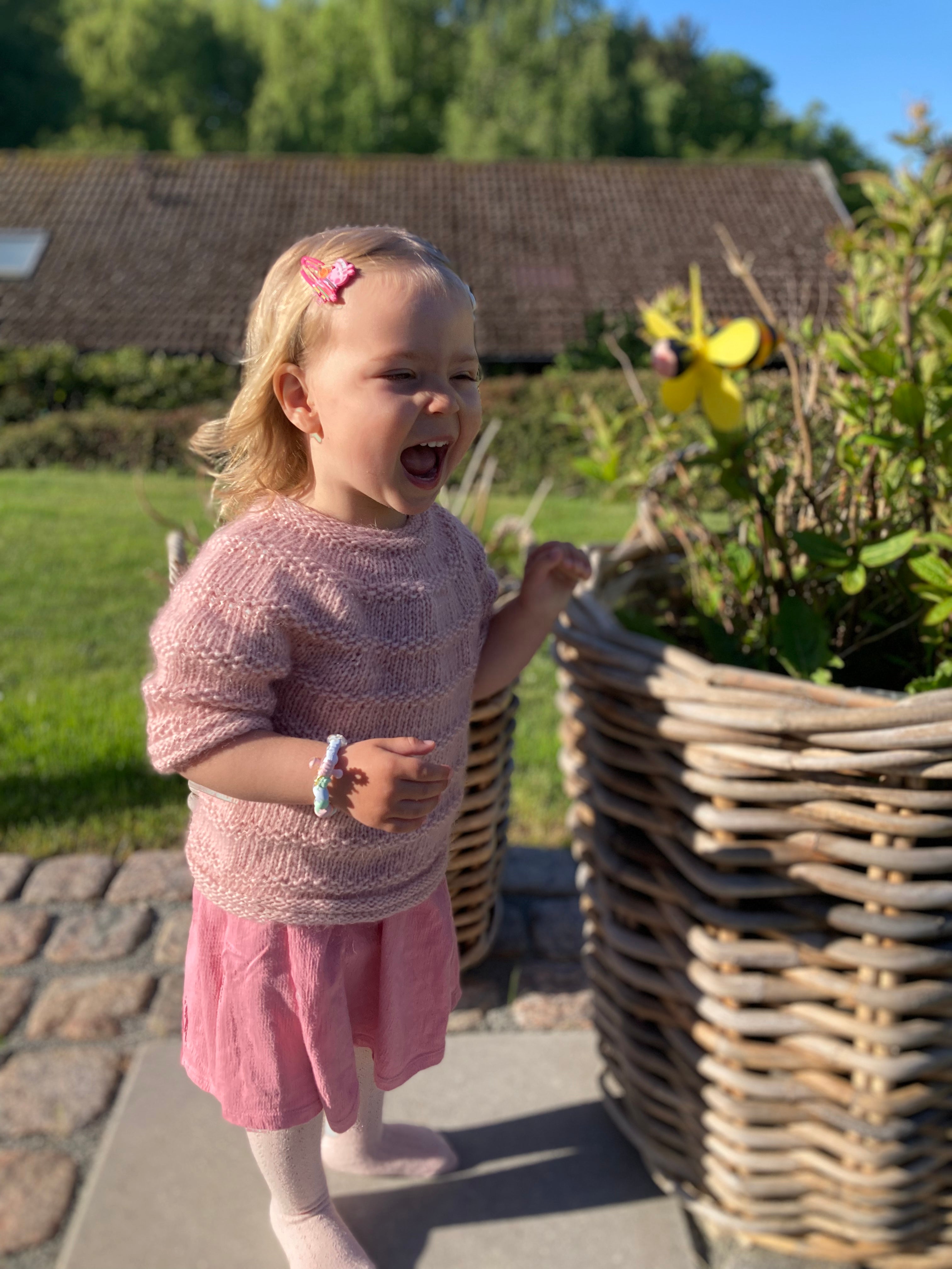 kit til "BØRNESWEATER VIOLA"